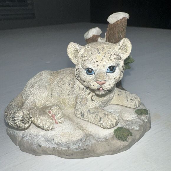 Snow Leopard 1995 Protect Natures Innocents Collection Hamilton EXC COND 3x4" - Picture 1 of 10